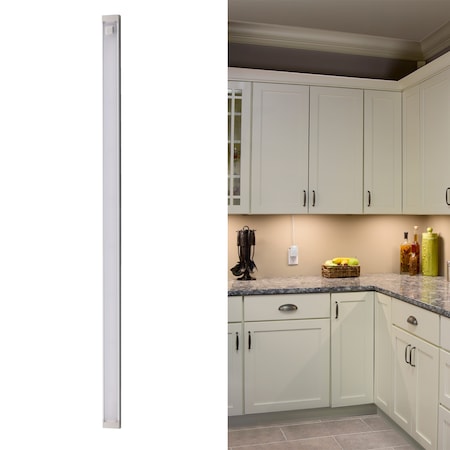 Black & Decker PureOptics 1-Bar LED Under Cabinet Light, Warm, 18 LEDUC18-1WK